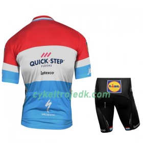 Cykeltøj + Cykelshorts Børn 2017 Quick-Step Floors Luxembourg Mesterskaber